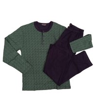 MEN'S SERAFINO PAJAMAS M/L NPA077 Tellini S.r.l. Wholesale Clothing